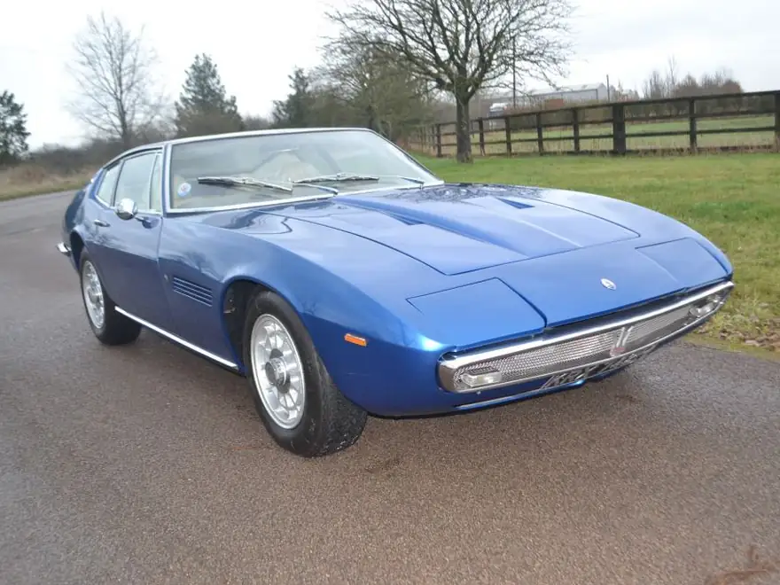 1970 Maserati Ghibli: front three-quarter view